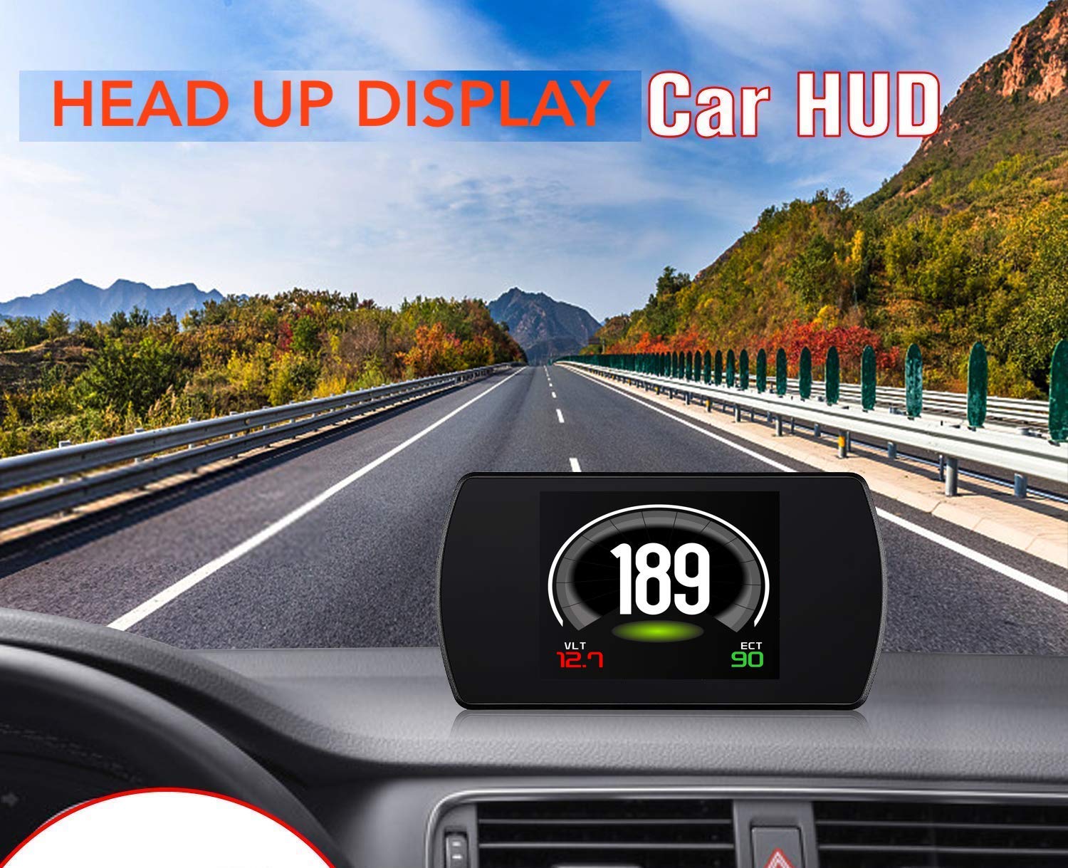 Head Up Display Car HUD Smart Dashboard Speedometer - ModifySeva