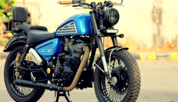 Benzene Custom Old Royal Enfield Thunderbird