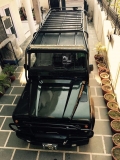 Jet Black Land Rover Defender 110